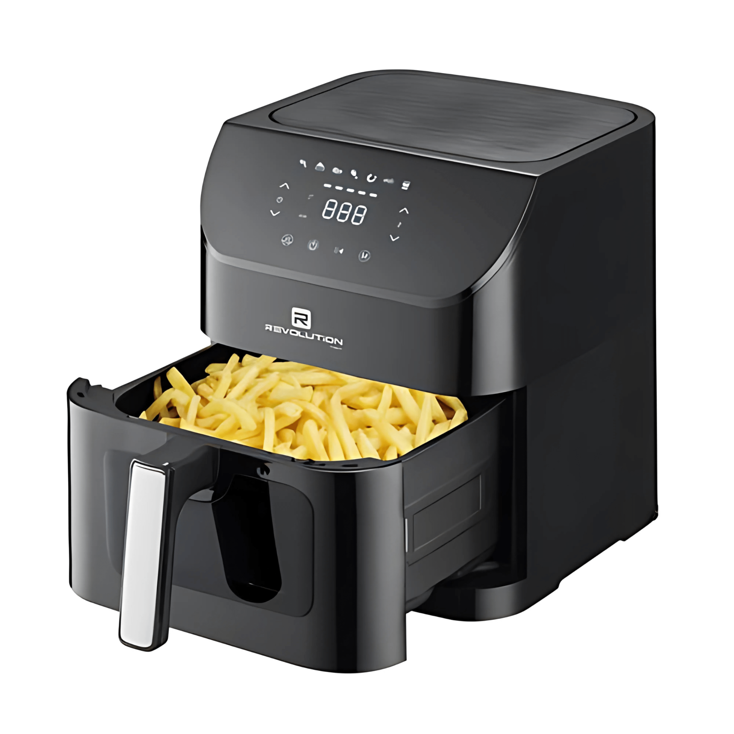 Image de Revolution FRITEUSE SANS HUILE - 8 L - DIGITAL CONTROL - 1800 W - 200°C - FENÊTRE VISIBLE - R-AF02 - Unbranded