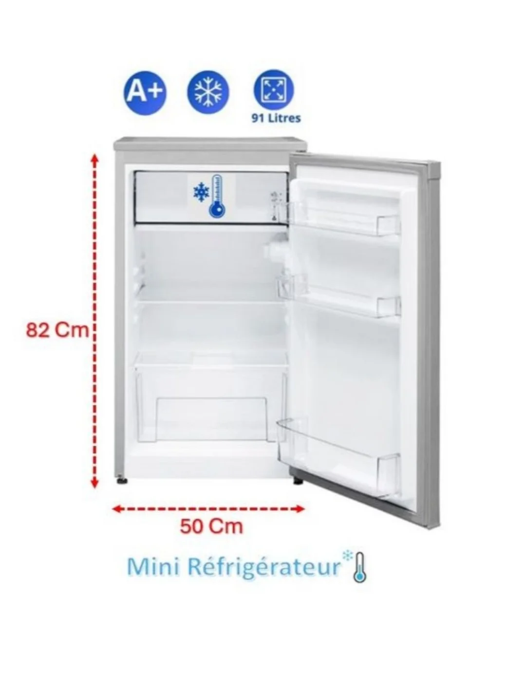 Image de Révolution Mini Réfrigérateur 90L - Unbranded