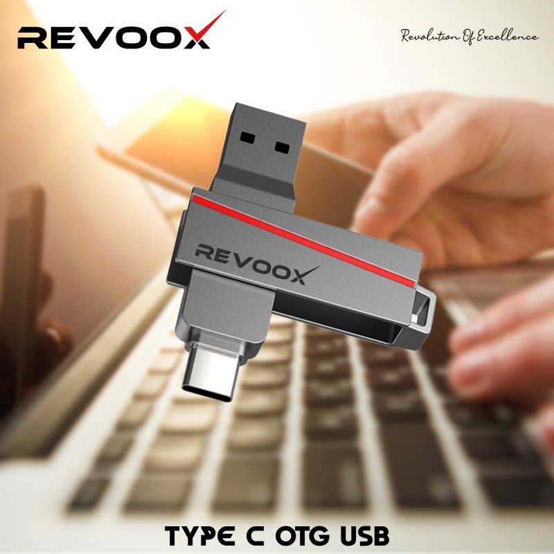 Image de REVOOX Dual drive 3.2 USB Type-C OTG 128GB