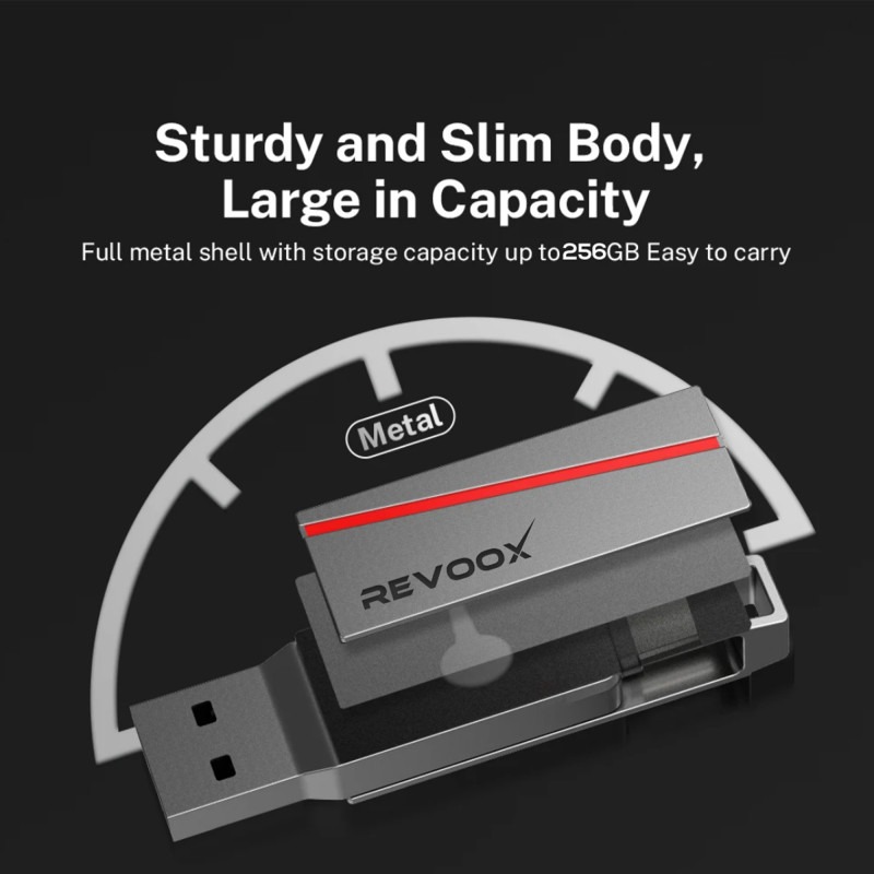 Image de REVOOX Dual drive 3.2 USB Type-C OTG 128GB