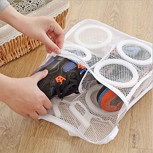 Image de Sac de Rangement en Mesh - Idéal pour Laver et Protéger les Chaussures - Unbranded