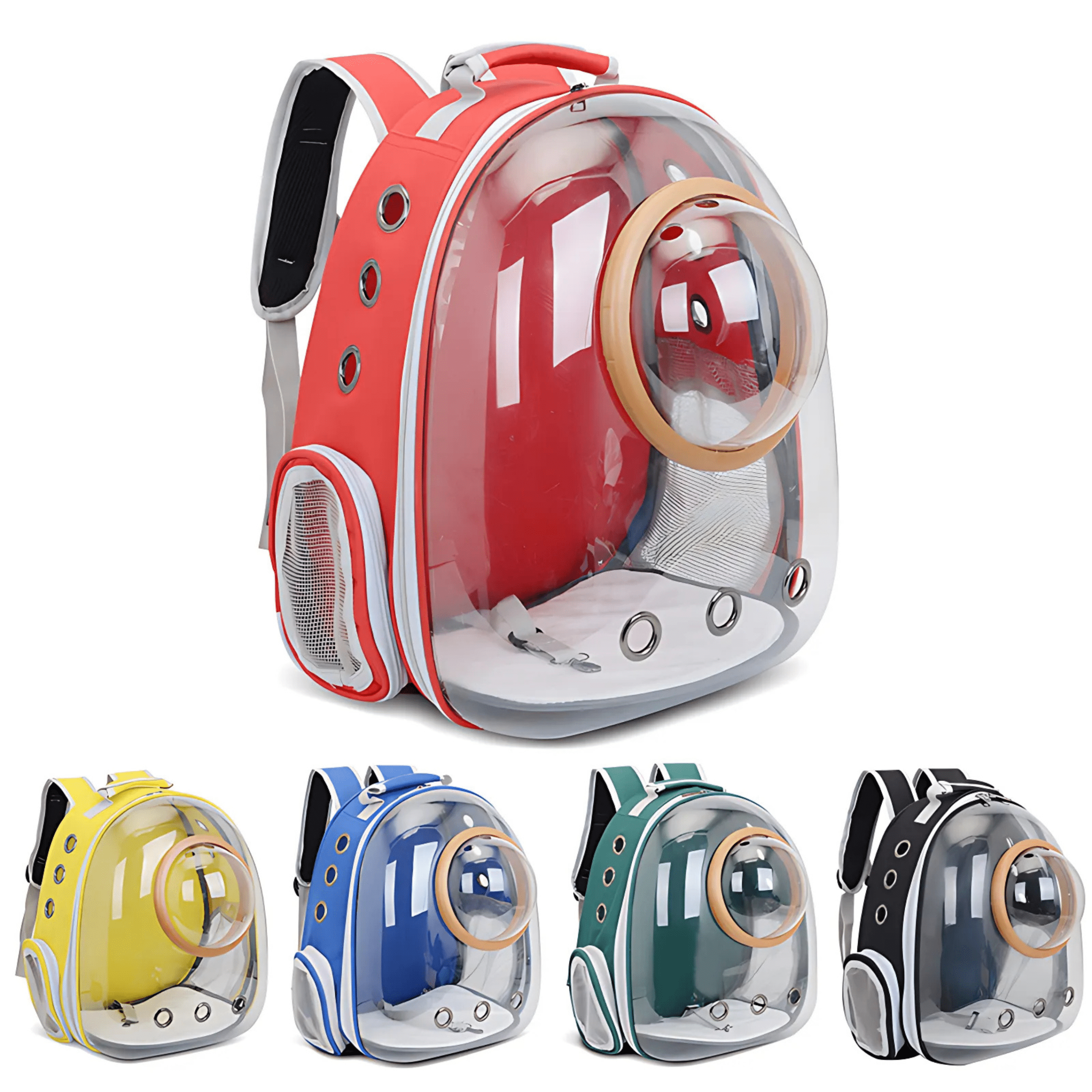 Image de Sac de Transport pour Animaux - Design de Capsule Astronaute - Unbranded