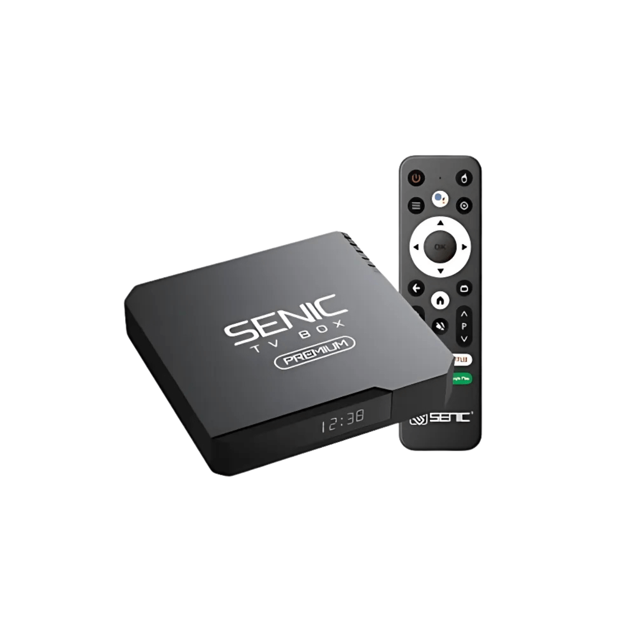 Senic SC-300+ Smart TV BOX Android 14 - 2025 Dual Wifi 5Ghz 2Go+16Go 4K Ultra HD