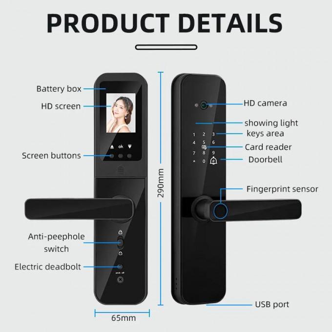 Image de Serrure intelligente avec caméra - Unbranded