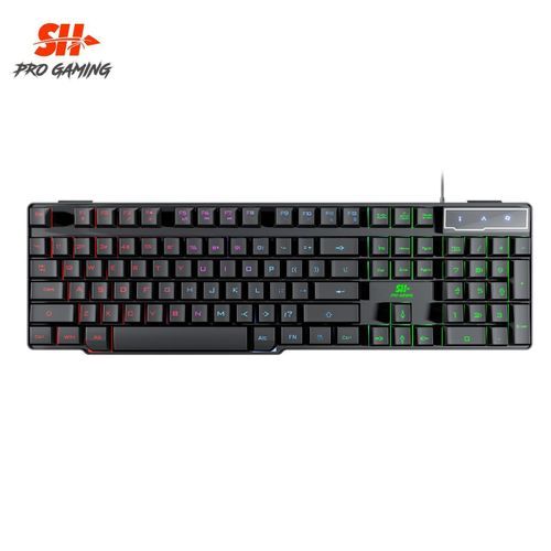 Image de SH Pack Combo Gaming Clavier + Souris 7D USB RGB - Unbranded