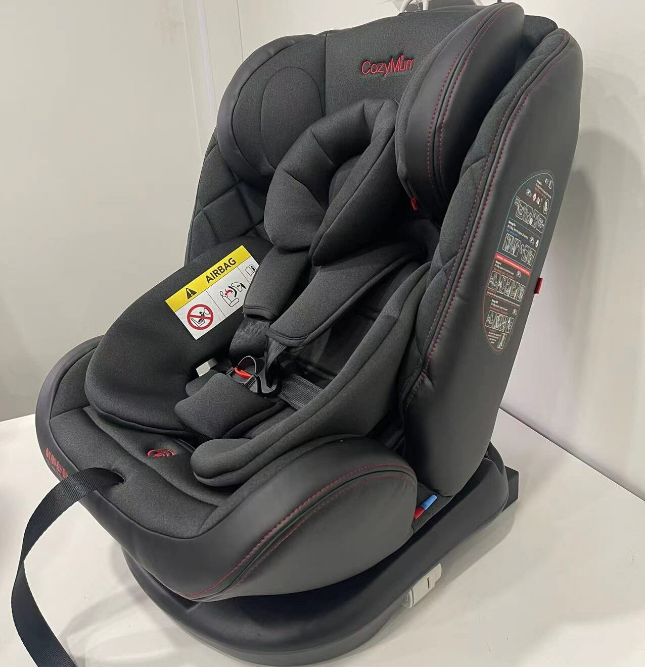 Image de Siege auto Grp0/1/2/3 Rotatif Isofix – CozyMum - Unbranded