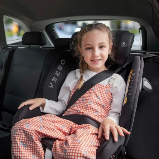 Image de Siège-auto I-SIZE ISOFIX Vesso 40-150 cm – Noir – Babyauto - Unbranded