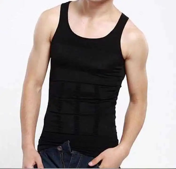 Image de Slim 'N Lift – T-shirt de compression pour homme, ventre plat et taille fine - Unbranded