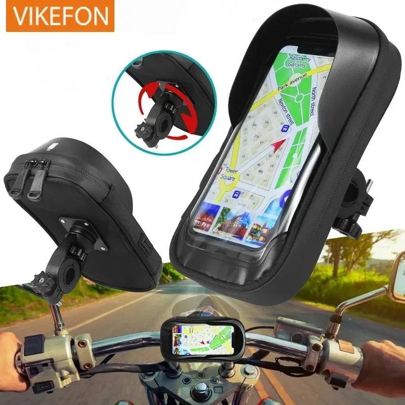 Image de Support de Téléphone pour Guidon de Moto – Pratique et Sécurisé - Unbranded