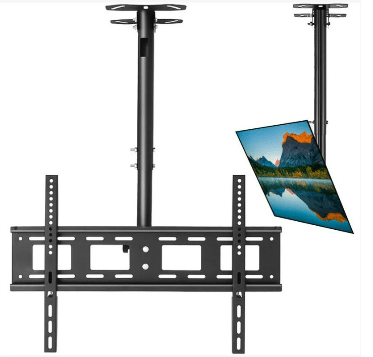 Support TV Plafonnier 360° Rotation de 40'' a 85''