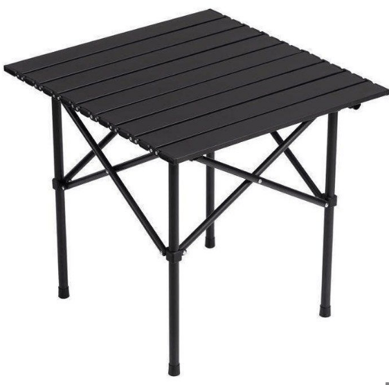 Image de Table de camping pliable - 53x51x50 cm - Couleurs aléatoires - Mixte - Adulte - Unbranded