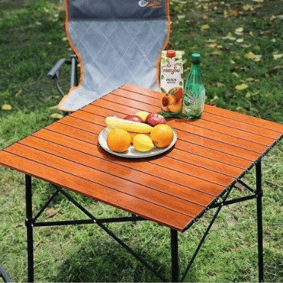 Image de Table de camping pliable - 53x51x50 cm - Couleurs aléatoires - Mixte - Adulte - Unbranded