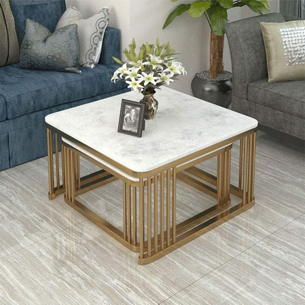 Image de Table Gigogne Basse Carrée - Unbranded