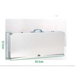 Image de Table pliante en aluminium table de camping portative légère pour la plage, pique-nique extérieure - Unbranded
