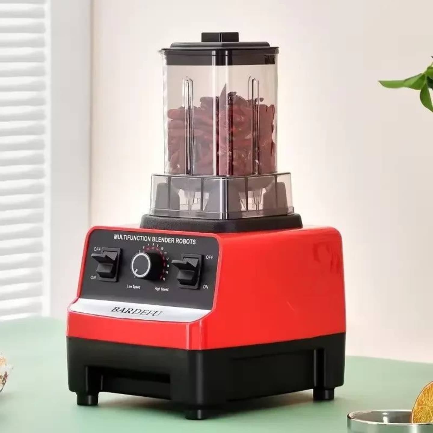Image de TATCH Professionnel Blender Lourd 2L 15Vts 2Bocaux multifonction Broyeur Glaces Puissant Smoothie et Bébé - Unbranded