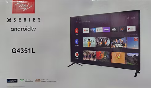 Image de Téléviseur ITEL G4351L SMART 43 POUCES (G4360S) - Unbranded