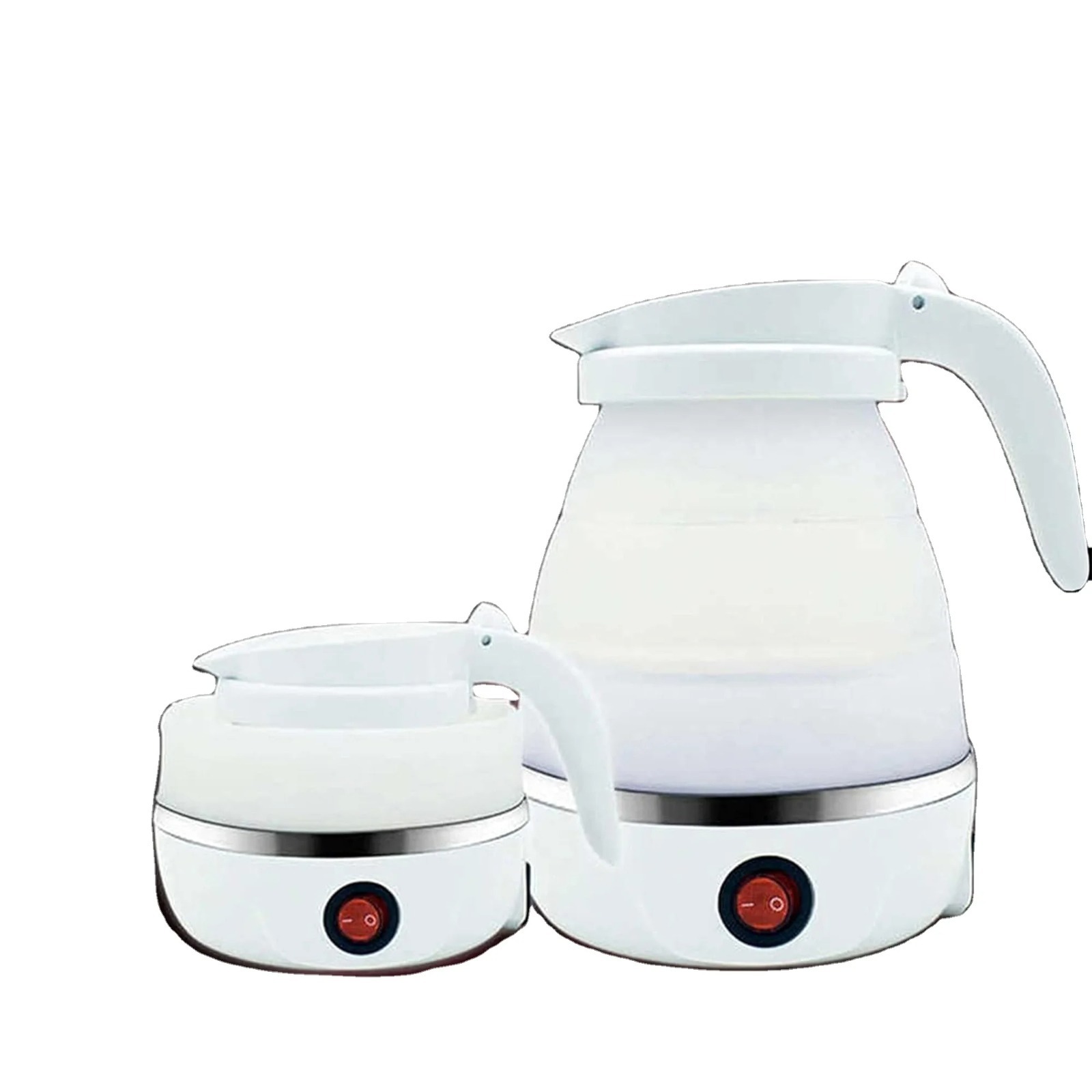 Image de Théière Pliable Électrique avec Protection Contre la Surchauffe et Filtre Intégré - Unbranded