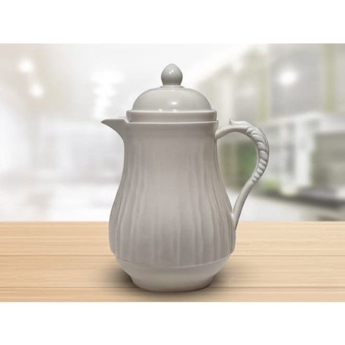 Image de Thermos -Pichet isotherme blanc torsadé - 300ML - Unbranded