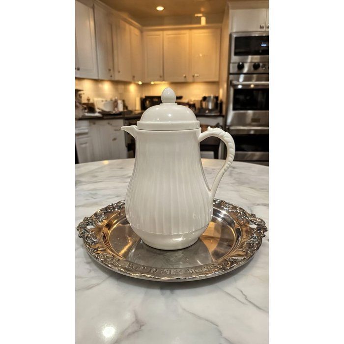 Image de Thermos -Pichet isotherme blanc torsadé - 300ML - Unbranded