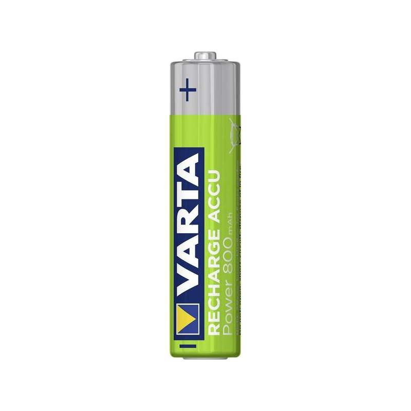 Image de VARTA 4 Piles Rechargeables AAA 800 mAh // Blister 4 Piles - Unbranded