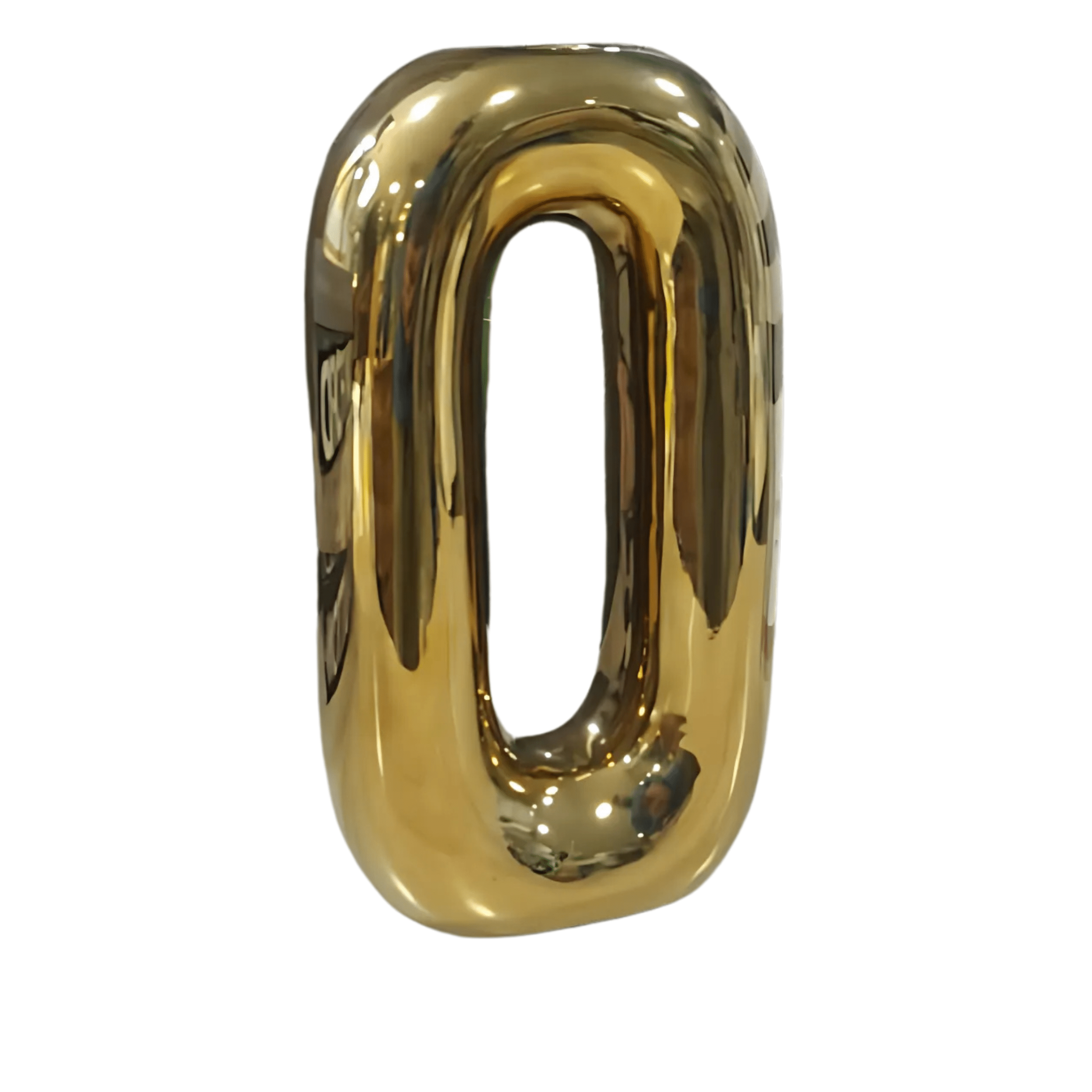 Image de Vase Décoratif en Céramique Métallique - Unbranded