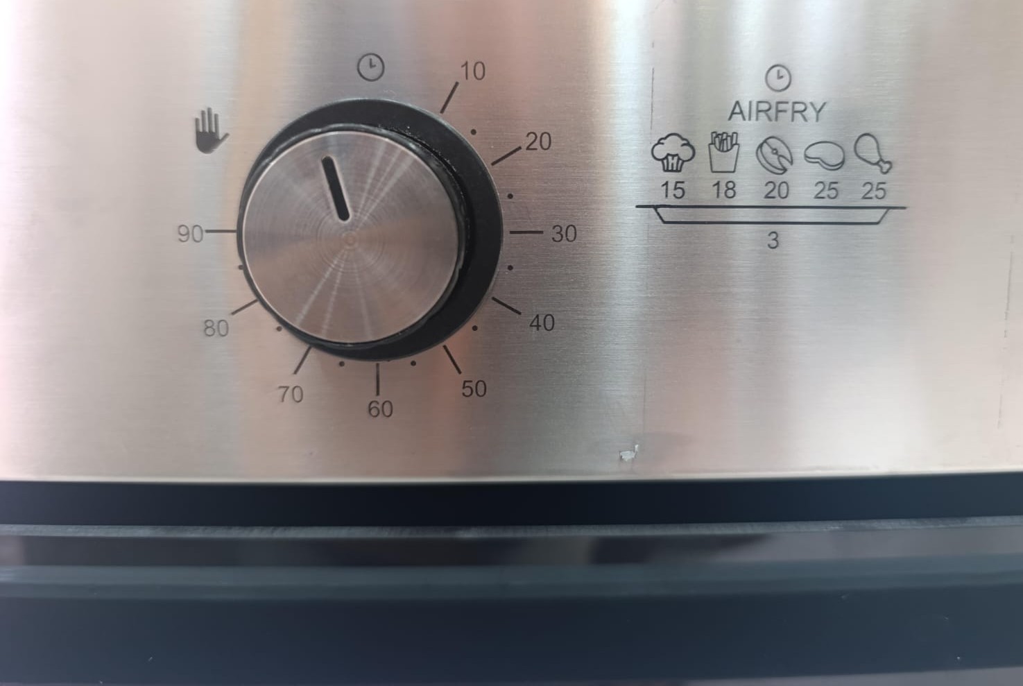 Image de Venezia Four AIRFRAYER encastrable électrique en inox - Friteuse rapide turbo ventilée 2 en 1