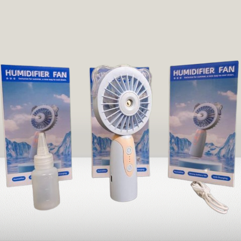 Image de Ventilateur Portable à vaporisation dVentilateur Portable à vaporisation d'air rechargeable par USB'air rechargeable par USB