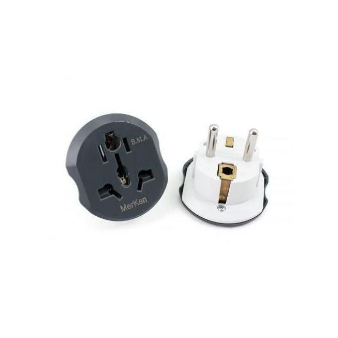 Image de 2 Adaptateur de prise USA US CN vers EU Converter 250V 16A adaptateur de voyage - Unbranded