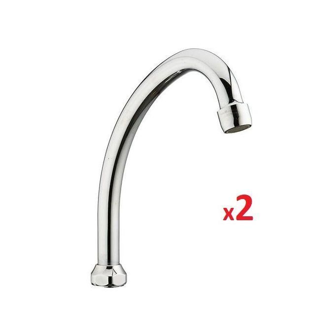 Image de 2 Bec Col de Cygne de remplacement pour Robinet, Mélangeur et Mitigeur - Unbranded