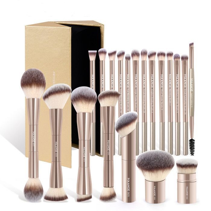 Image de 20pcs Make-up brush with box - Unbranded