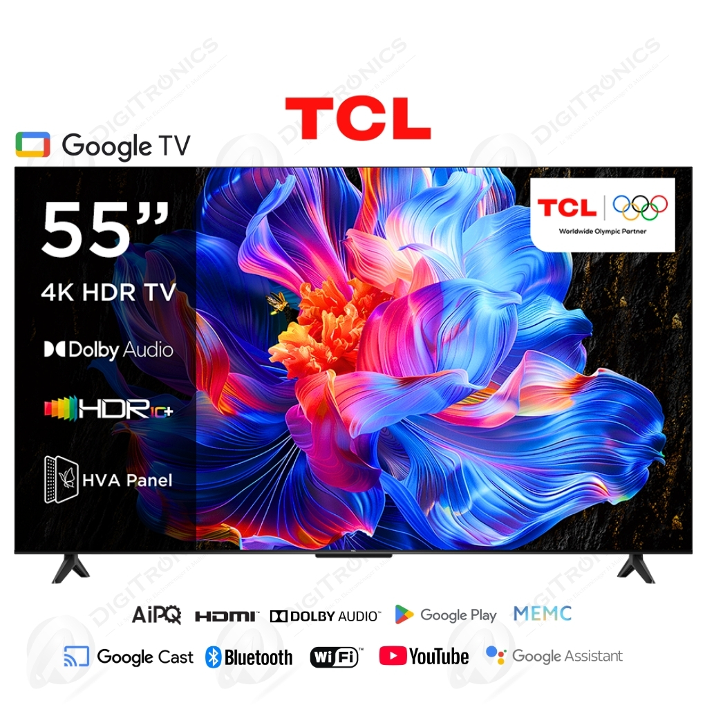 Image de 55 Smart Tv 4K UHD HDR, Google TV, HDMI 2.1 Game Master, 55P6K