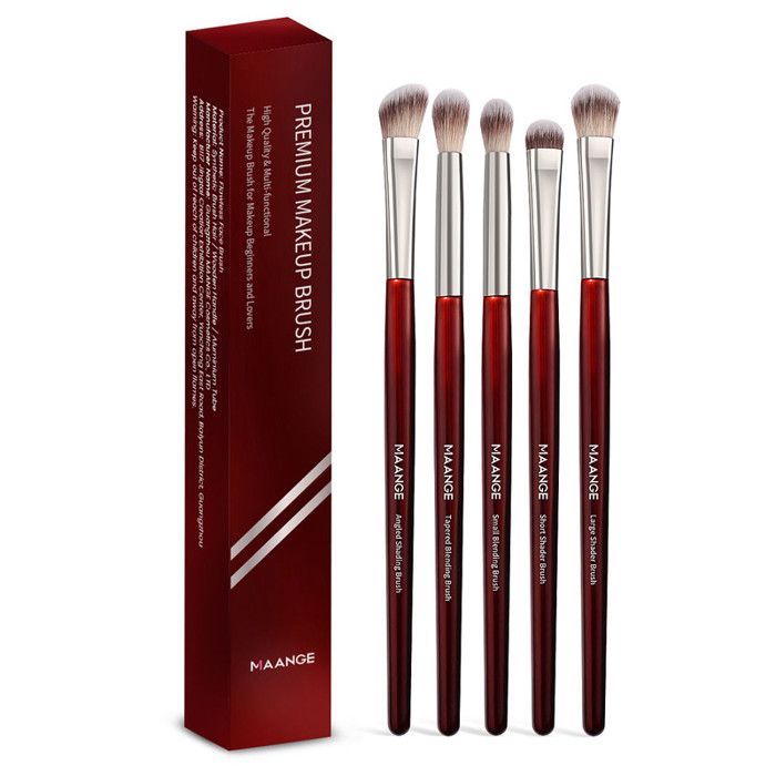 Image de 5pcs eye Make-up brush with box - Unbranded