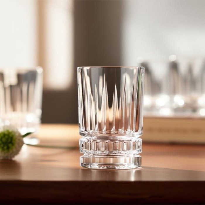 Image de 6 Verres à thé en cristal -Set de 6 Verre à thé – Ensemble élégant de 6 pièces cristallin transparent verre resistant - Unbranded