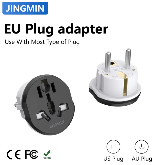 Image de Adaptateur de fiche de convertisseur de puissance européenne 16A. 30A 250V UK AU US TO schuko converter - Unbranded