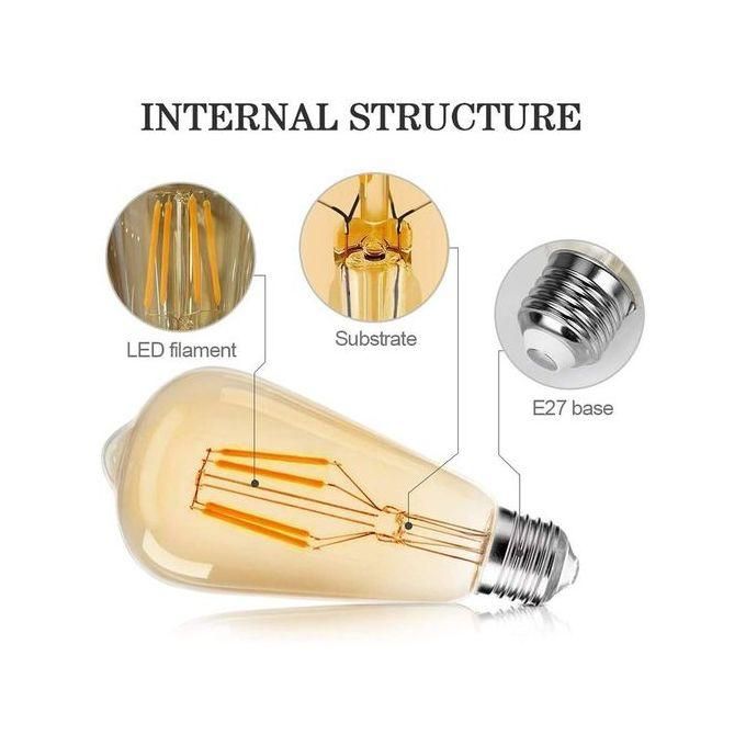 Image de Ampoule Décorative Filament Edison E27 - LED 4W - Unbranded
