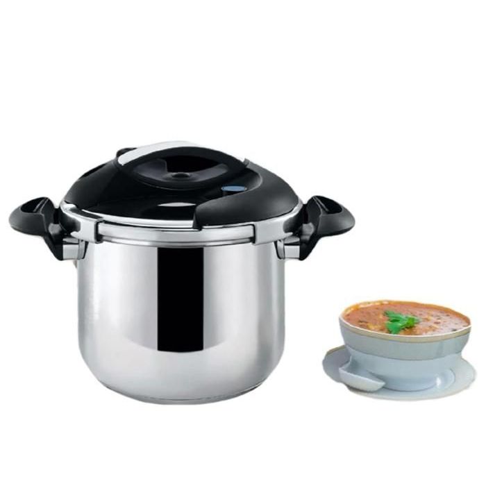 Image de Autocuiseur en acier inoxydable interieur granit 4 litres - Unbranded