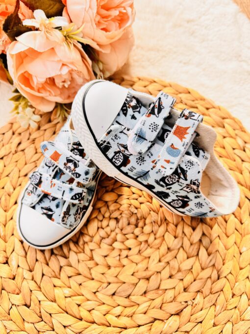 Image de Basket enfants en toile motif Bike - Unbranded