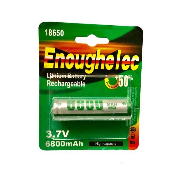 Image de Batteries sans Tête 6800 mAh // Li-ion Rechargeable 3.7V 18650 - Unbranded