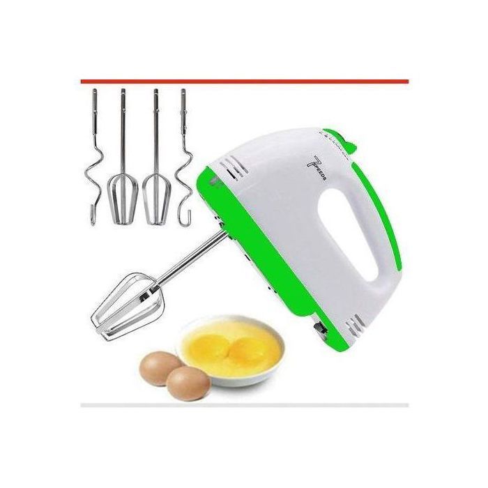 Image de Batteur Électrique - 7 Vitesses - 150 W - Blanc - Fonction Mixage - Unbranded