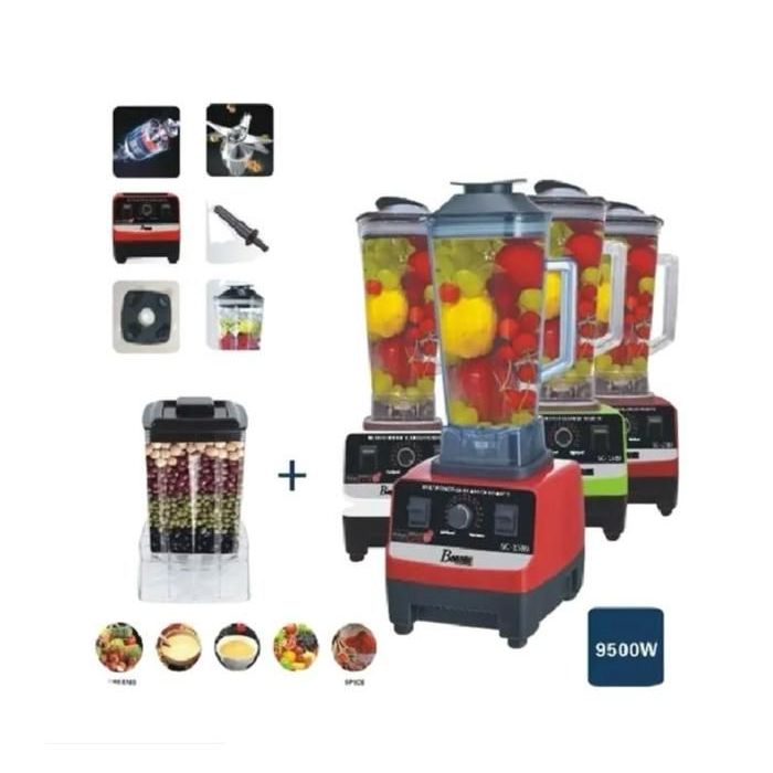 Blender ultra puissant 9500W Mixeur Multifonction PowerBlend Pro(couleurs aléatoires)