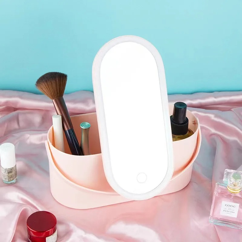Image de Boîte à Cosmétiques avec Miroir - Unbranded