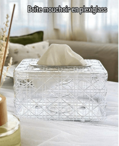 Image de Boite a mouchoirs Plexiglas 19cm/11cm/12cm - Unbranded