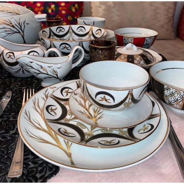 Image de Bol - Hilal - 13cm - Porcelaine fine - Compatible lave-vaisselle - Rond - Unbranded