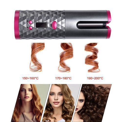 Image de boucleur sans fil automatique Portable Rechargeable par USB avec écran LCD - Unbranded