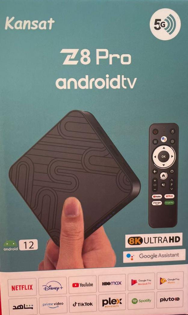 BOX Kansat Z8 PRO ANDROID TV + 1 an IPTV