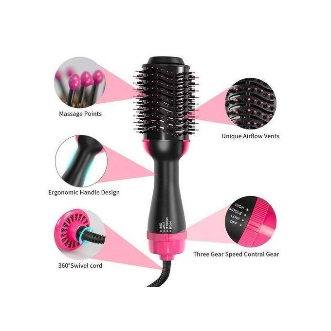 Brosse à cheveux, brosse à air chaud pour sèche-cheveux, brosse chauffante, sèche-cheveux électrique multifonctionnel;one step