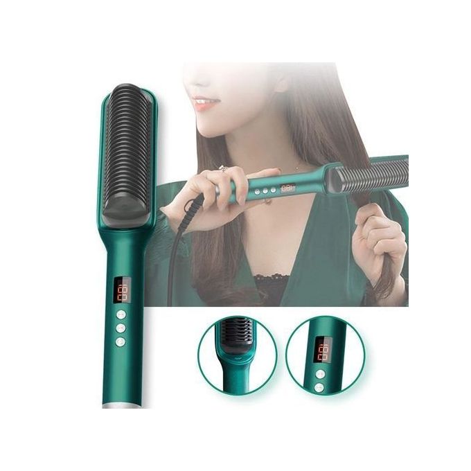 Brosse Hair Straightener Lissante et Chauffante