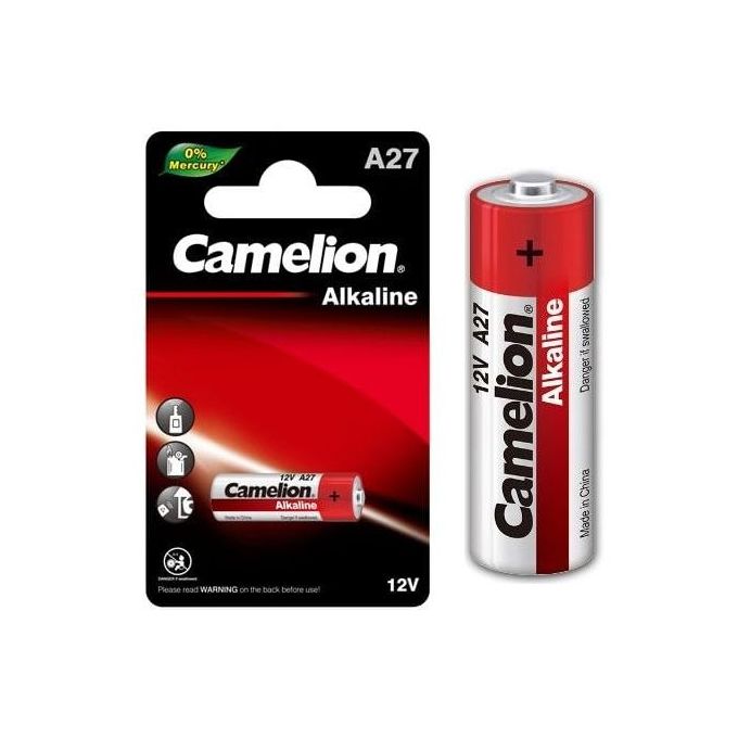 Camelion Pile Alkaline A27 12V Télécommande Voiture Garage GPS Alarme