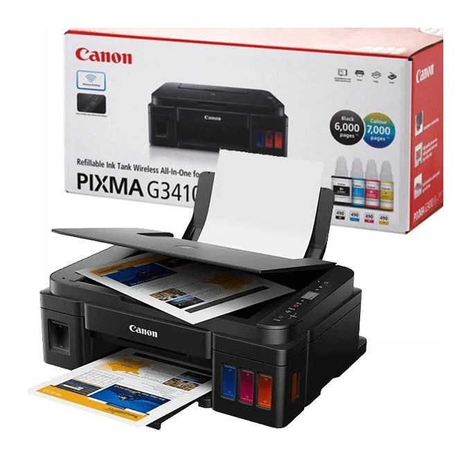 Canon Ink Cart Imprimante PIXMA G3410 multifonction à réservoirs rechargeables