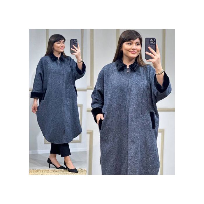 Image de CAP Ref 31 d'hiver élégant pour femme, importe de Turquie - bleu